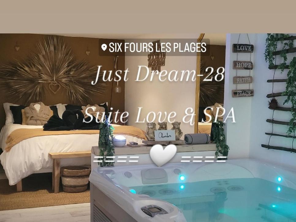Suite & Spa Just Dream 28 Six-Fours-les-Plages Extérieur photo